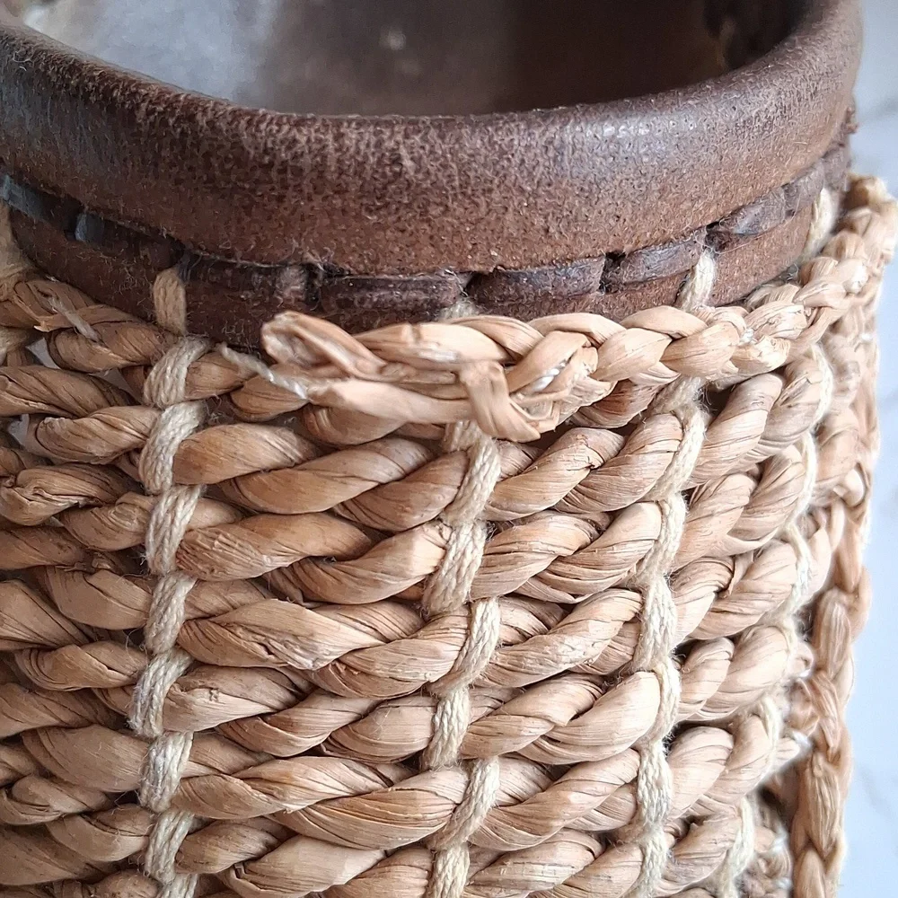 Betula By Birkenstock Straw Sandals Size 8 - Picture 3 of 5